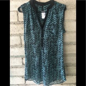 🟪 NWT Maurice’s tunic blouse